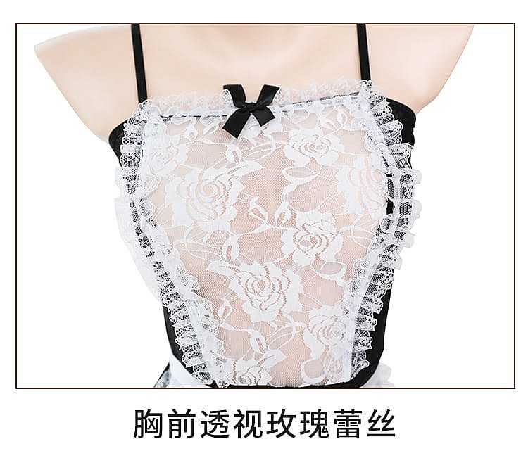 fei-mu-erotic-lingerie-rose-lace-sexy-maid-outfit-16588a-black-and-white-15