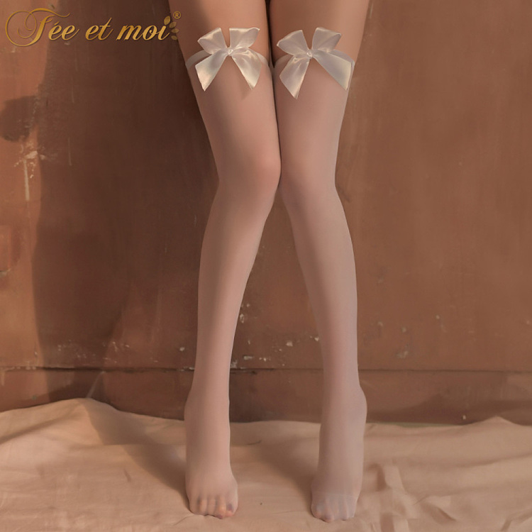 fermo-sweet-bow-long-stockings-white-1