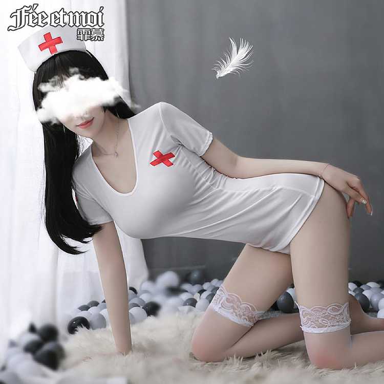fei-mu-erotic-lingerie-sexy-backless-nurse-set-16588a-white-5