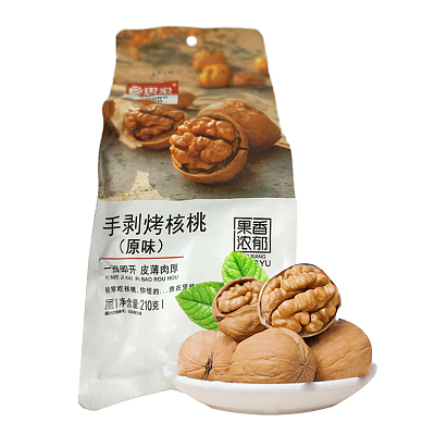 思宏 手剥烤核桃 原味 210g