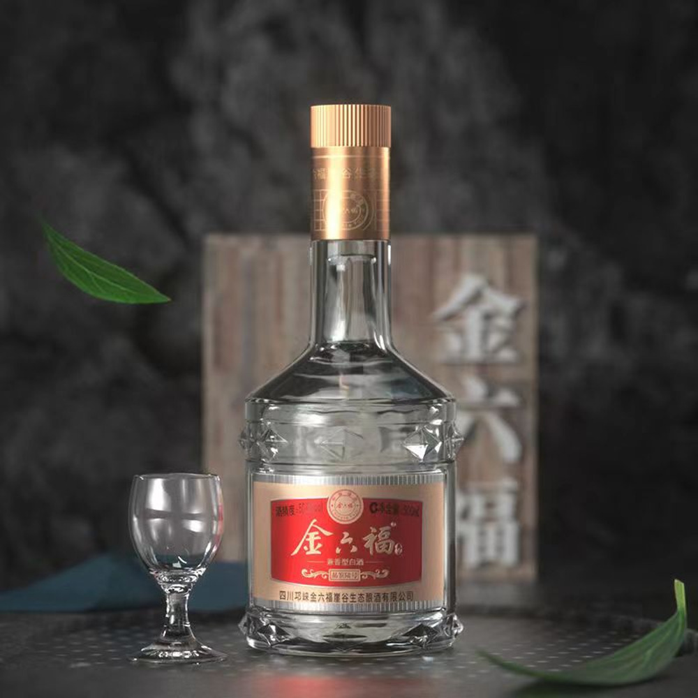 金六福品鉴陆号兼香型白酒50.8% 500ml｜悉尼华人超市送货｜UMall今日优选