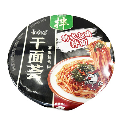康师傅 干面荟 韩式火鸡拌面 134g