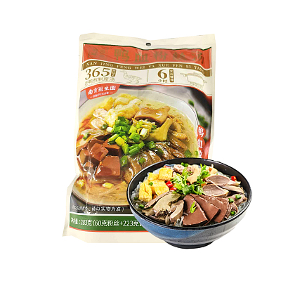 冠生园 鸭血粉丝汤 原汁鸭汤风味 283g