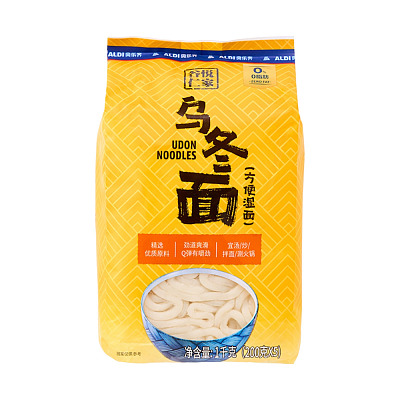 【全澳独家】奥乐齐(中国) 谷悦仁家 乌冬面 5份入 1kg