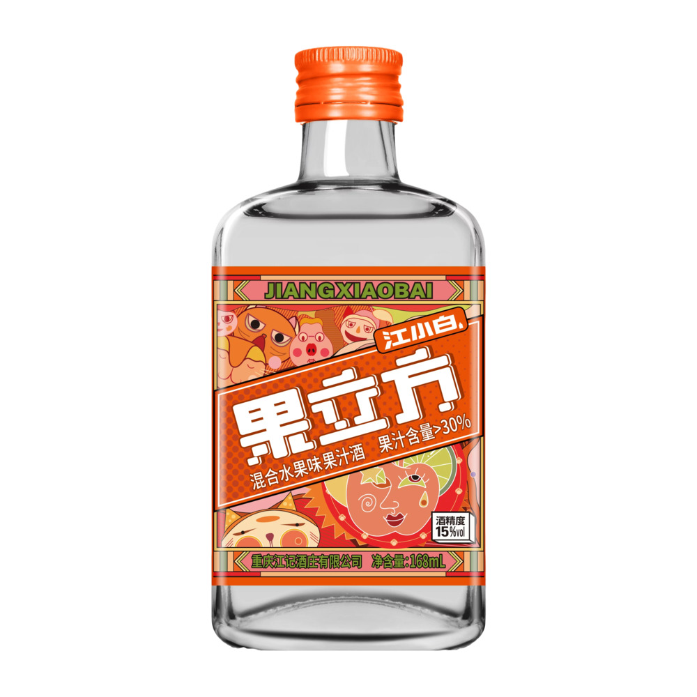 江小白果立方混合水果味果汁酒15% 168ml｜悉尼华人超市送货｜UMall今日优选