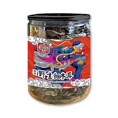 月月红 东北野生细木耳 300g
