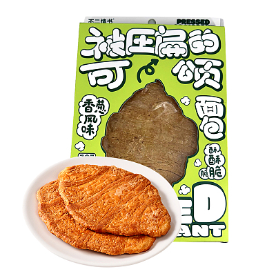 不二情书 被压扁的可颂面包 香葱味 50g