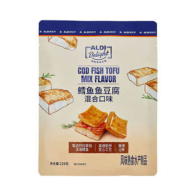 【全澳独家】奥乐齐(中国) Delight系列 鳕鱼豆腐 混合口味 228g