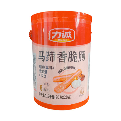 力诚 马蹄香脆肠 1.6kg/80g*20