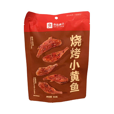 良品铺子 小黄鱼 烧烤味 88g