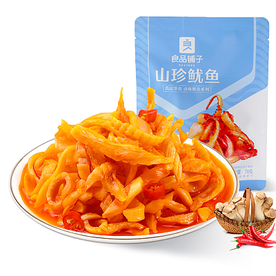 良品铺子 山珍鱿鱼 70g