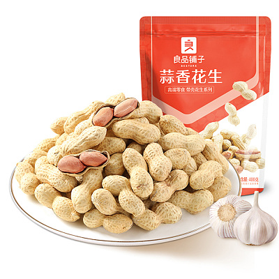 良品铺子 蒜香花生 400g