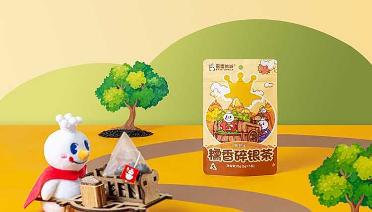 honey-snow-ice-city-sweet-honey-glutinous-fragrant-crushed-silver-tea-seasoning-tea-5g-5-bags-25g-10