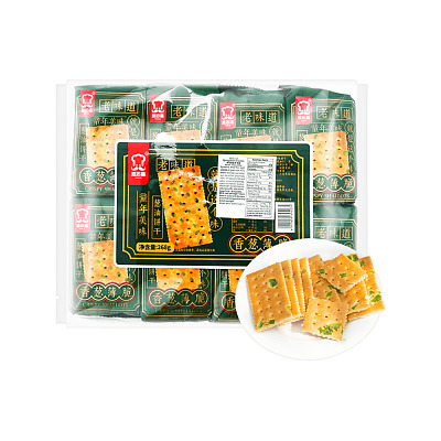 雅思嘉 香葱薄脆饼干 268g