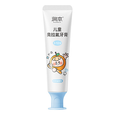 润本 儿童奥拉氟牙膏 60g