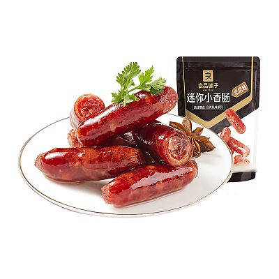 良品铺子 迷你烤香肠 炭烤味 235g