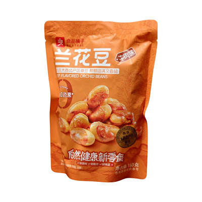 良品铺子 兰花豆 牛肉味 160g