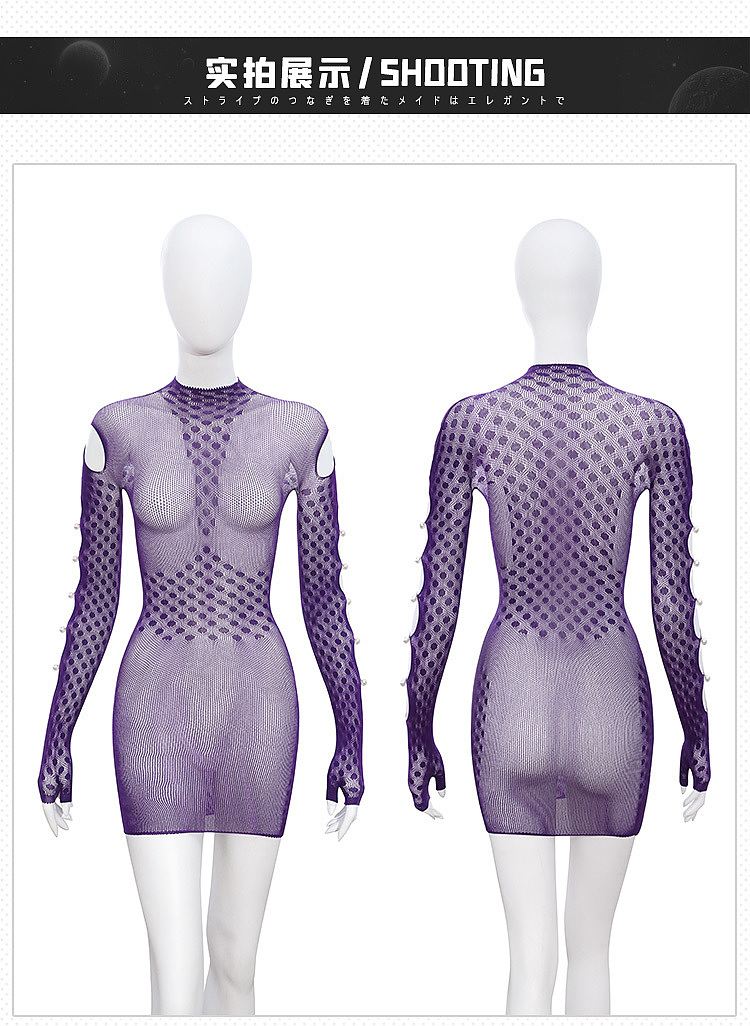 fermu-neighborhood-sisters-high-intelligence-pearl-trimmed-half-high-neck-net-dress-purple-16