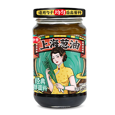 仲景 上海葱油 调味料 230g