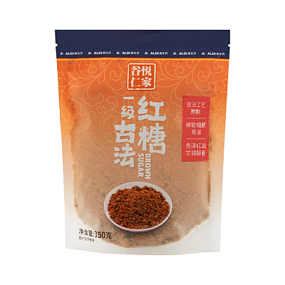 【全澳独家】奥乐齐(中国) 谷悦仁家 一级古法红糖350克