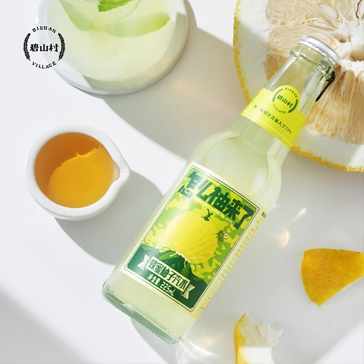 bishan-village-soft-drink-honey-pomelo-flavor-225ml24-bottles-case-4