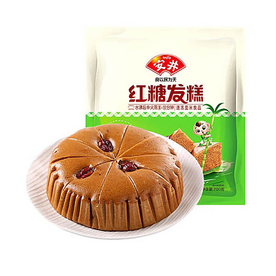 【冻】安井 红糖发糕 700g