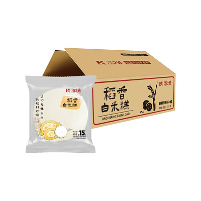 【国内直采】零食很忙专供 海之最 稻香白米糕 约28个 2KG 保质期90天 新鲜美味 介意勿拍