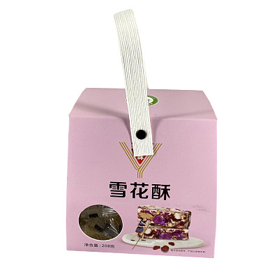 丫眯 雪花酥 酸奶味 手提袋装 208g