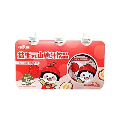 良品铺子 小食仙 益生元山楂汁 100g*3