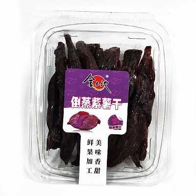 金土地 倒蒸紫薯干 350g
