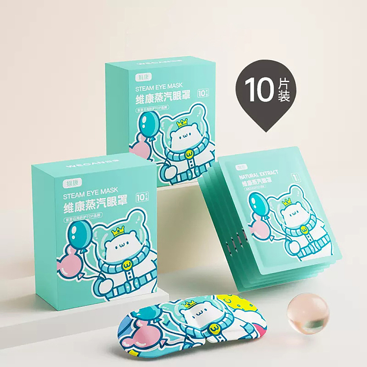 vicom-steam-eye-mask-bear-snooze-pattern-chamomile-scent-10pcs-in-1