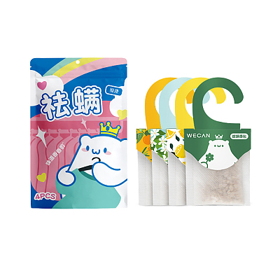 维康 衣柜驱螨香包 混合装4片入
