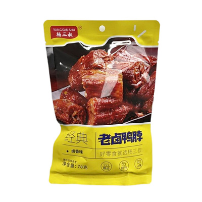 杨三叔 老卤鸭脖 卤香味 78g
