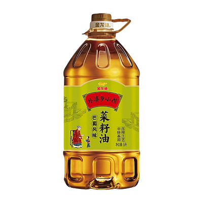 金龙鱼 外婆乡小榨 菜籽油 5L