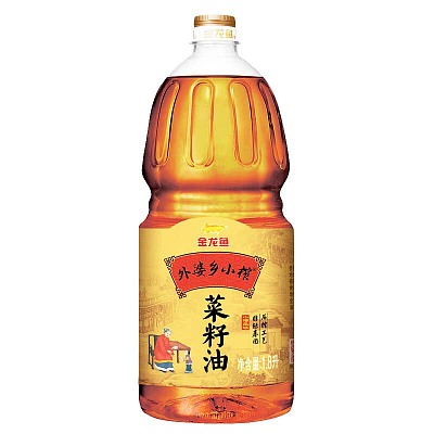 金龙鱼 外婆乡小榨 菜籽油 1.8L