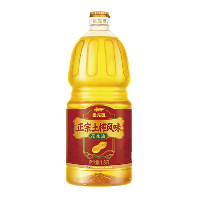 金龙鱼 正宗土榨风味 花生油 1.8L