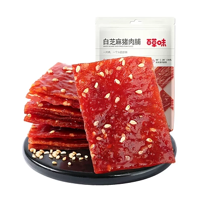 百草味 白芝麻猪肉脯 60g