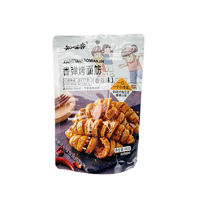 知味客 香弹烤面筋 香辣味 100g