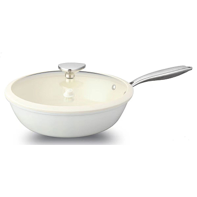 菲斯勒 菲小酷陶瓷不粘多用锅 28cm 含盖