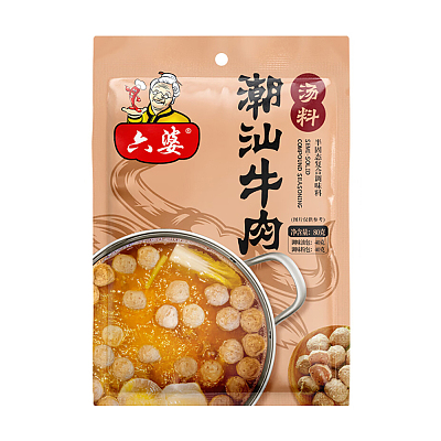 六婆 潮汕牛肉汤料 80g