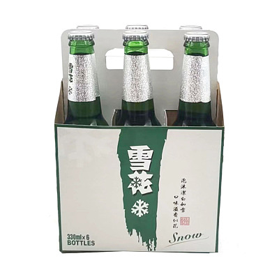 雪花啤酒 酒精度4.5% 330ml*6瓶/提
