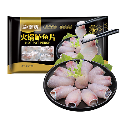 【冻】鲜美来 火锅鲈鱼片 200g