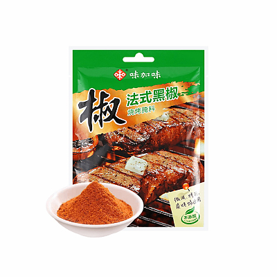 味加味 黑椒烧烤腌料 70g