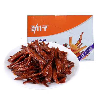 劲仔 小鱼 卤香味 12小袋入 144g