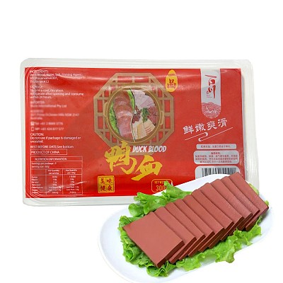 【鲜】百川 一品鸭血 盒装 300g