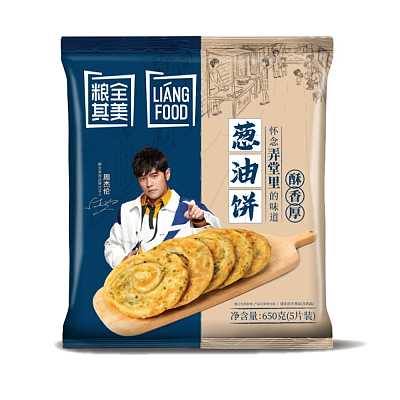 【冻】粮全其美 葱油饼 650g