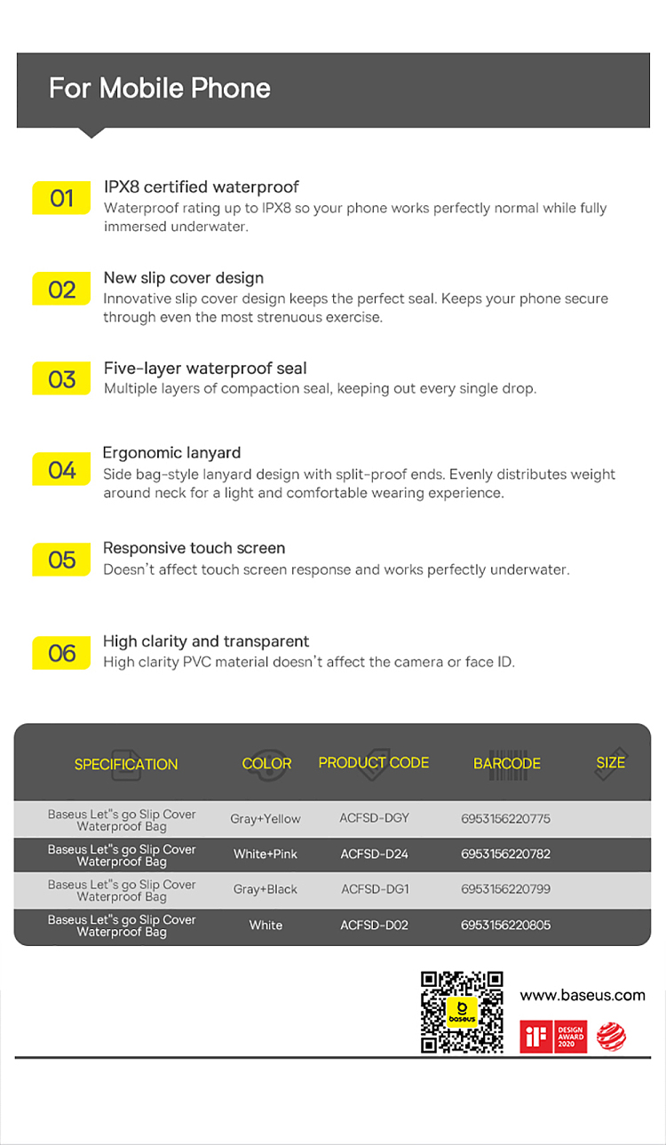 letsgo-slide-phone-waterproof-pouch-gray-yellow-18