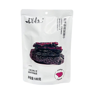 【全澳独家】胖东来专供 番薯青年 倒蒸紫薯干 180g