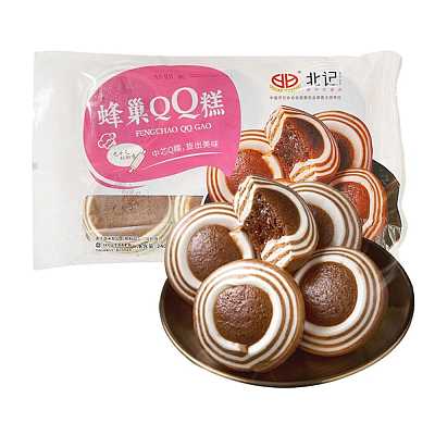 【冻】北记 蜂巢qq糕 240g