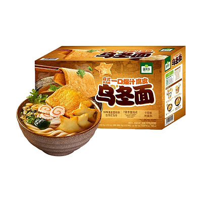 【全澳独家】山姆专供 圃美多 日式鲣鱼汤腐皮乌冬面 5袋装 1.375Kg